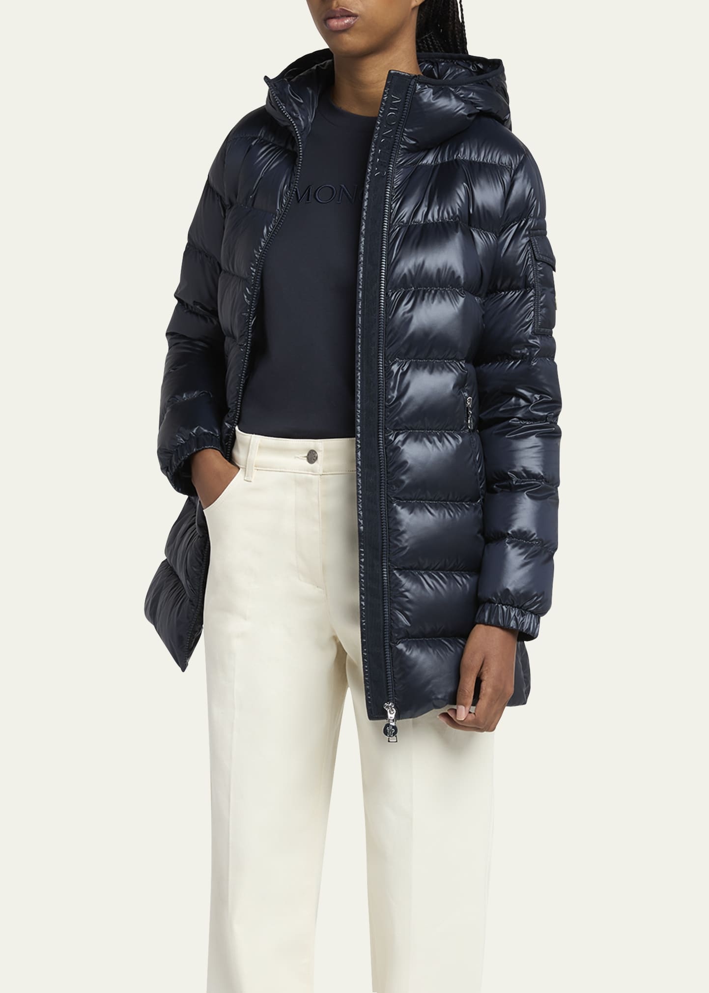 Glements Mid-Length Down Jacket - 4