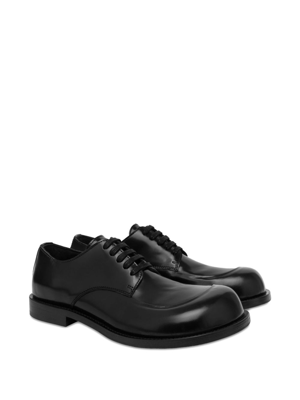 polished lace-up oxford shoes - 2