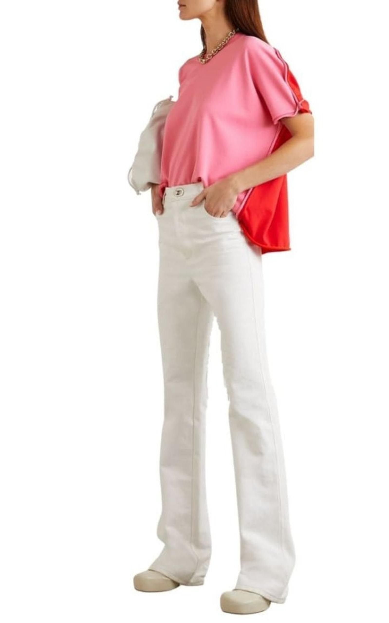 Two-tone Jersey T-shirt - 2