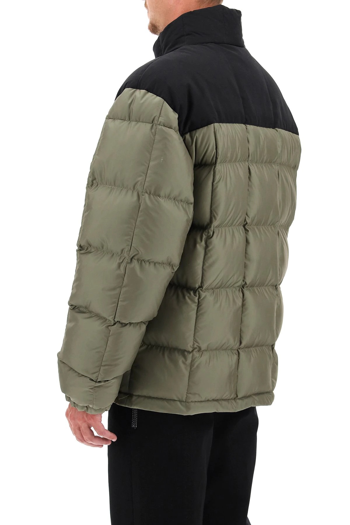 CROSS TWO-TONE DOWN JACKET - 4