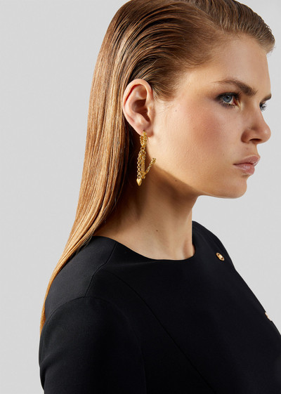 VERSACE Virtus Drop Earrings outlook