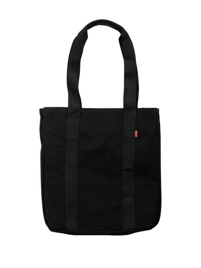Supreme logo-patch tote bag outlook