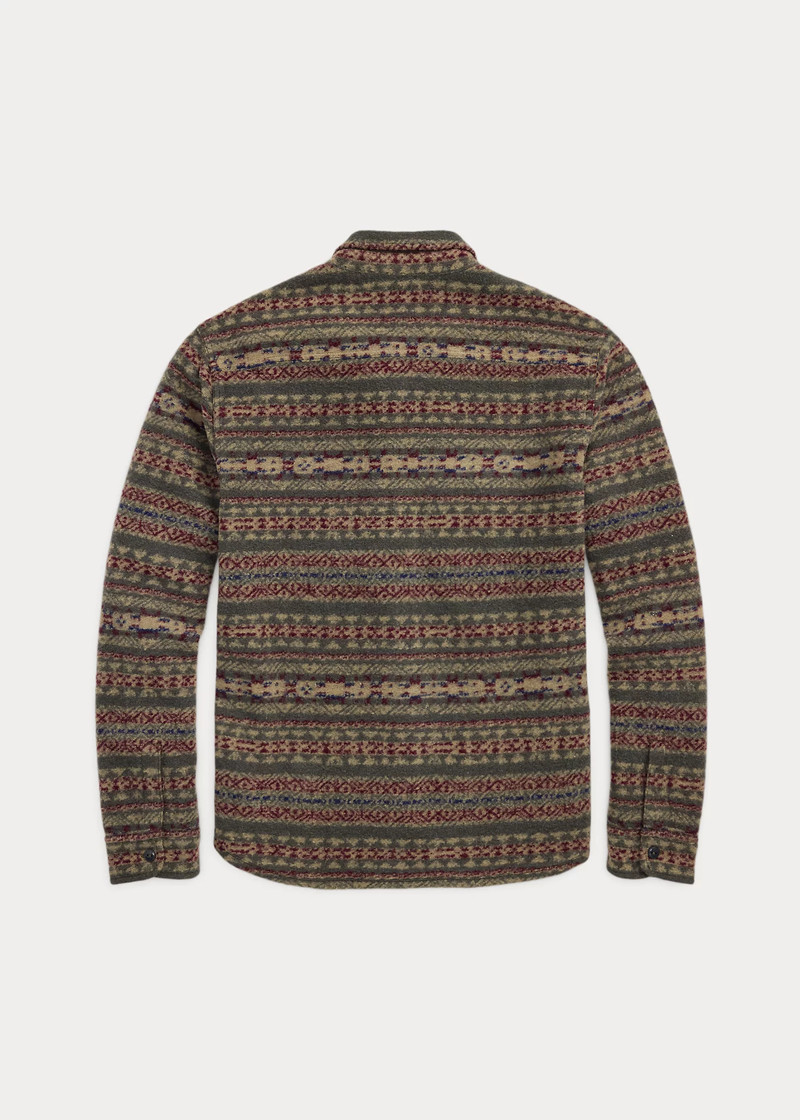 RRL by Ralph Lauren Fair Isle Wool-Blend Workshirt outlook