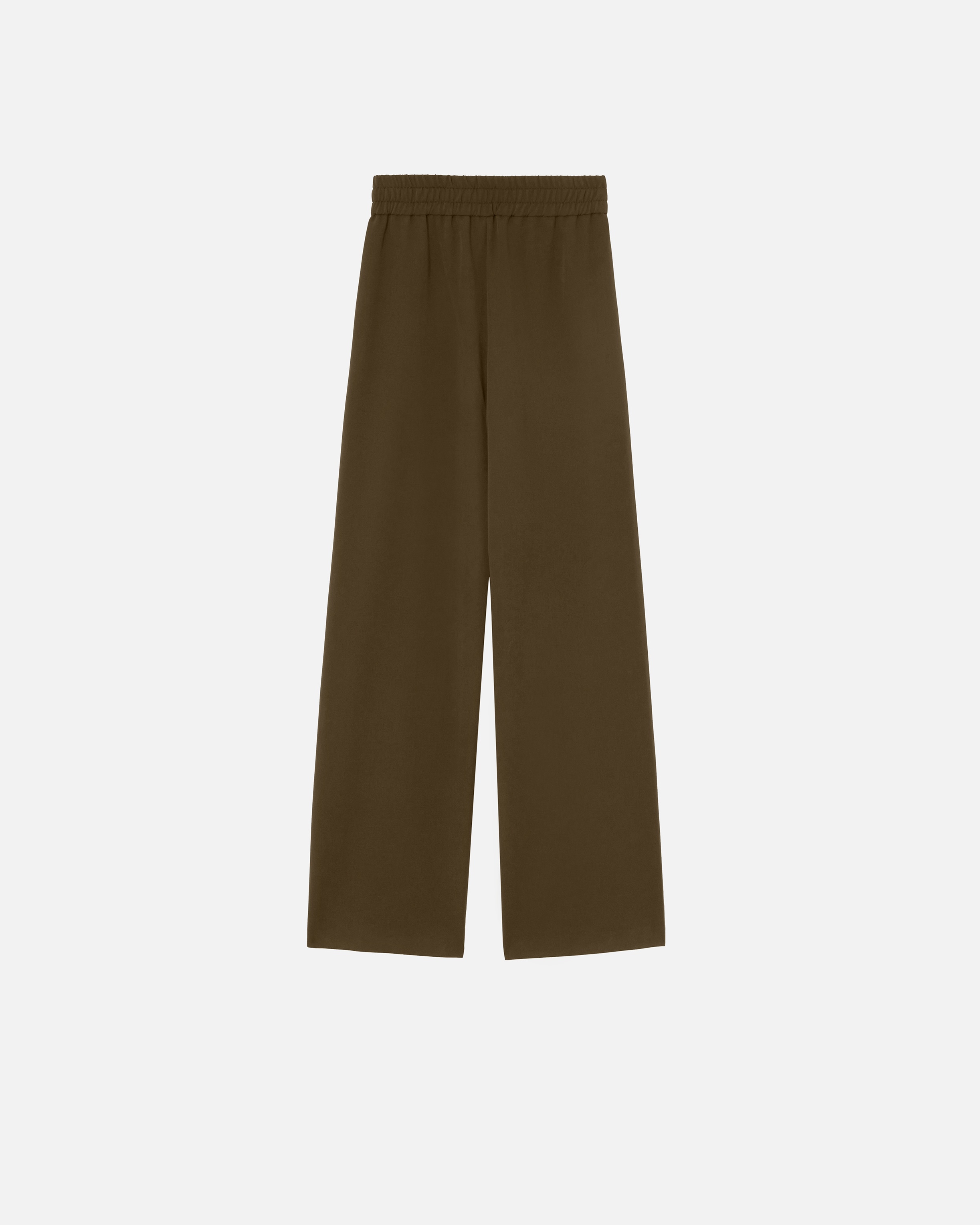 CREPE TROUSERS WITH GATHERING AT THE WAIST - 6