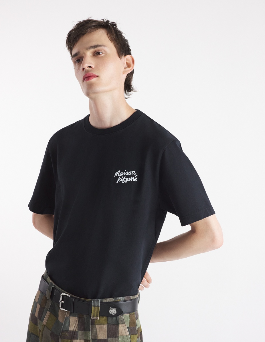 MAISON KITSUNE HANDWRITING COMFORT TEE-SHIRT - 3