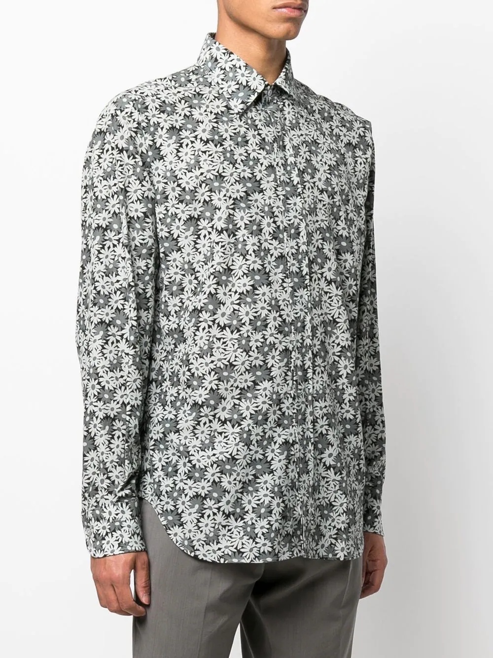 all-over floral-print shirt - 3