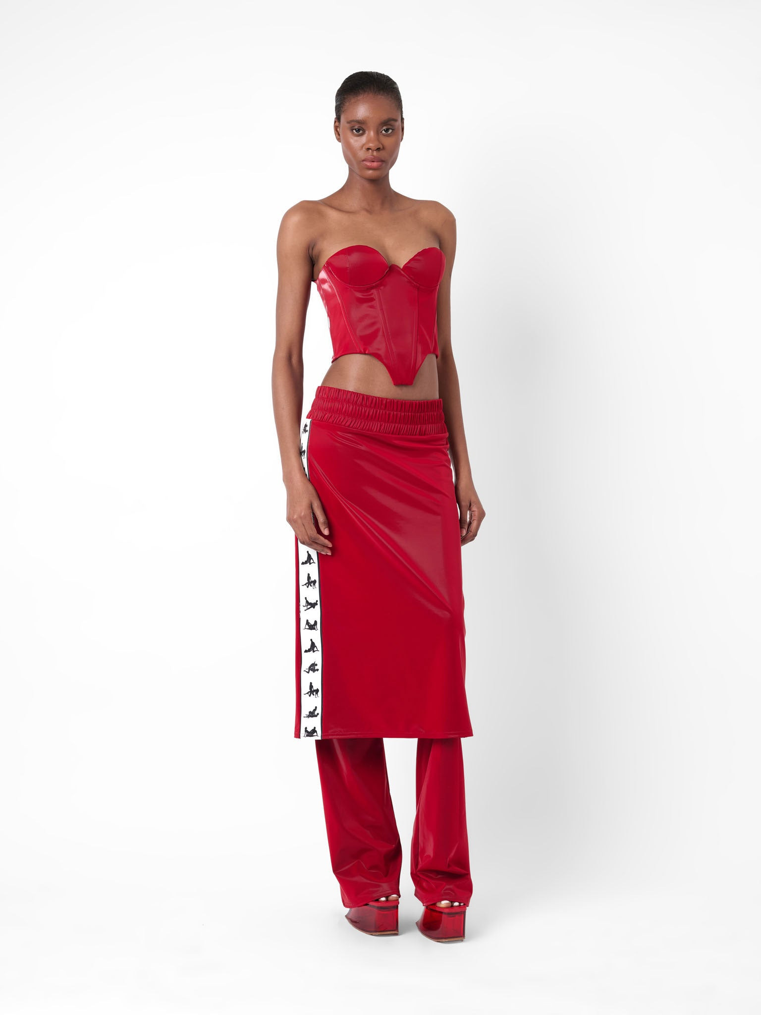 COLEEN CORSET RED - 8