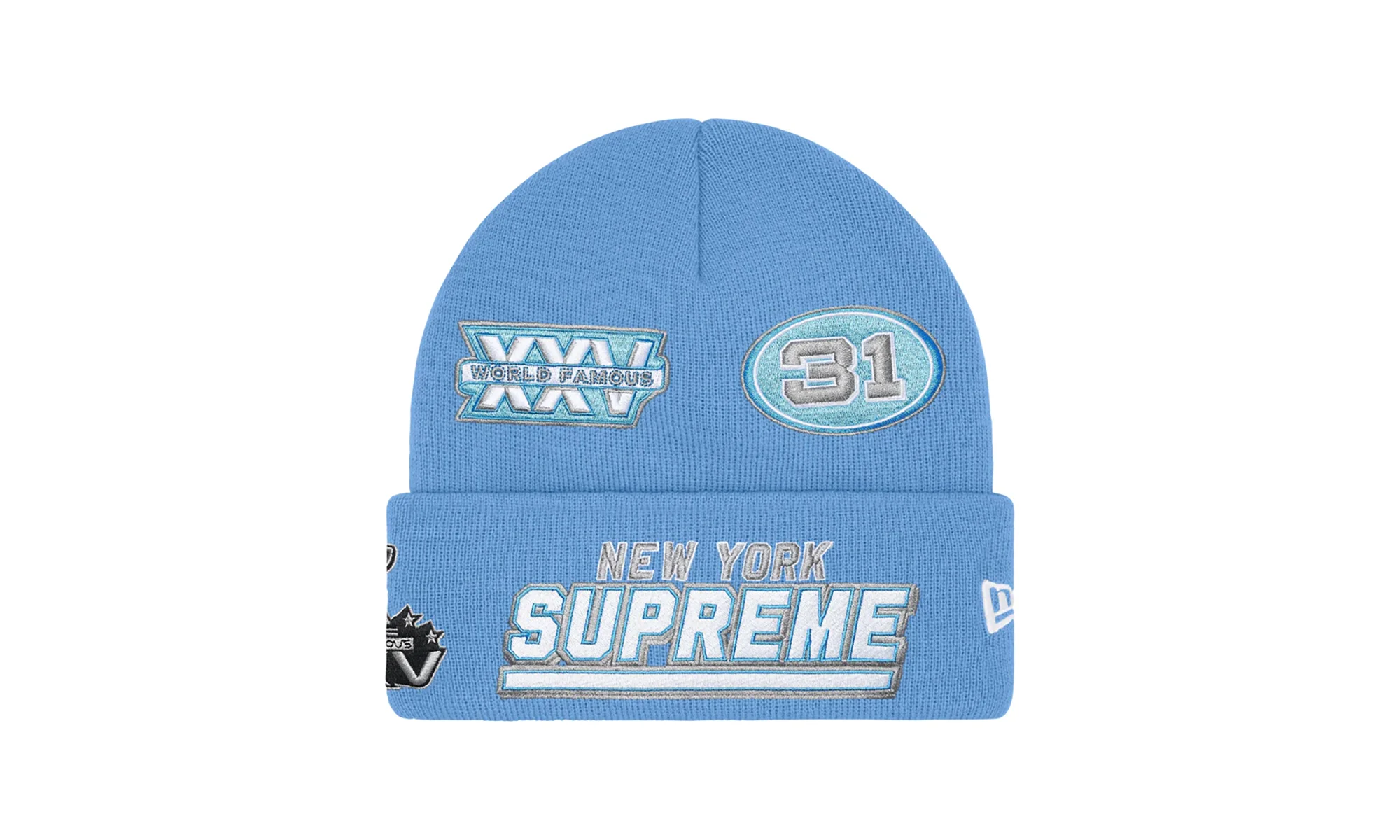 New Era Football Beanie "FW25 - Light Blue" SU26774 - 1