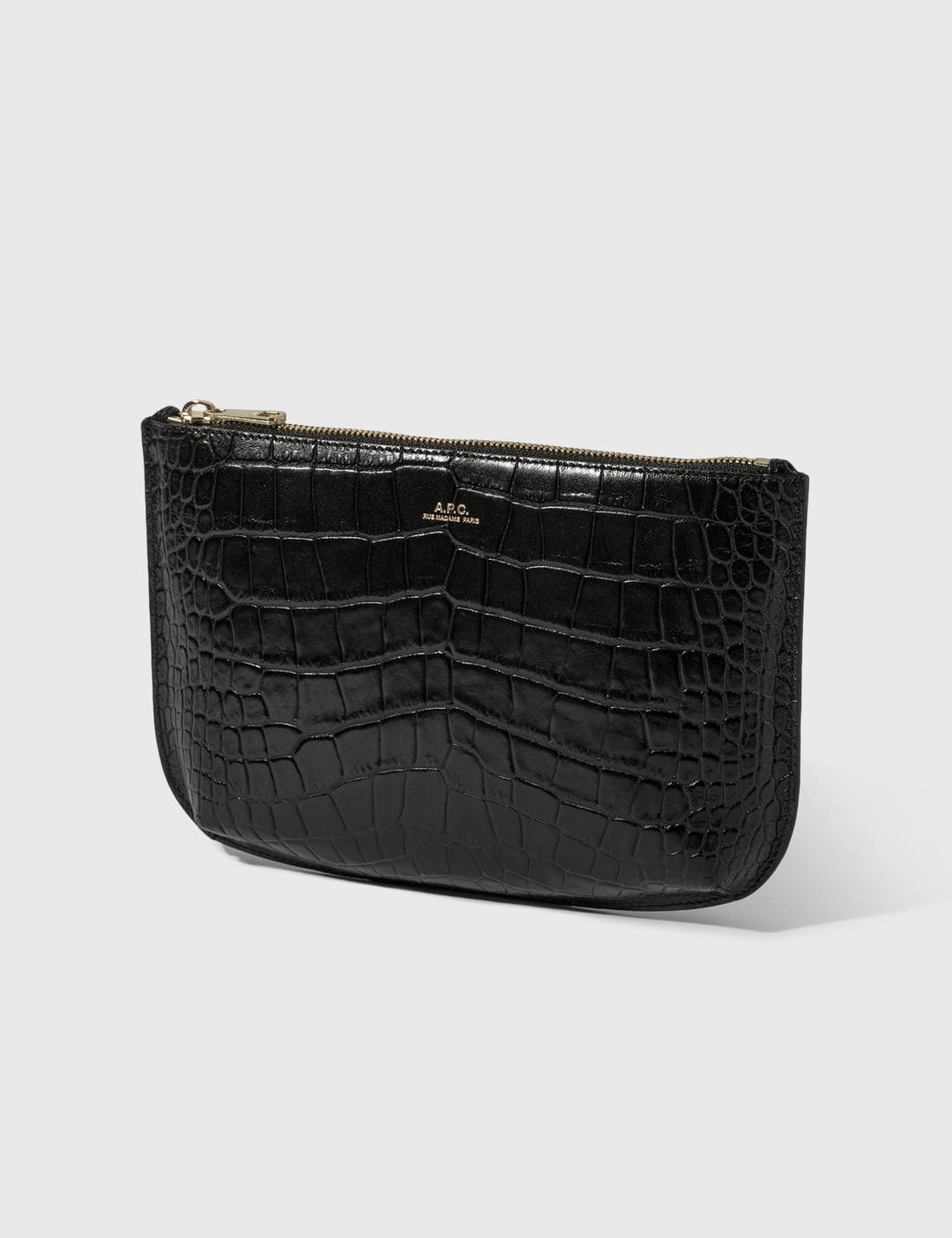 Sarah Pouch In Embossed Croco - 2