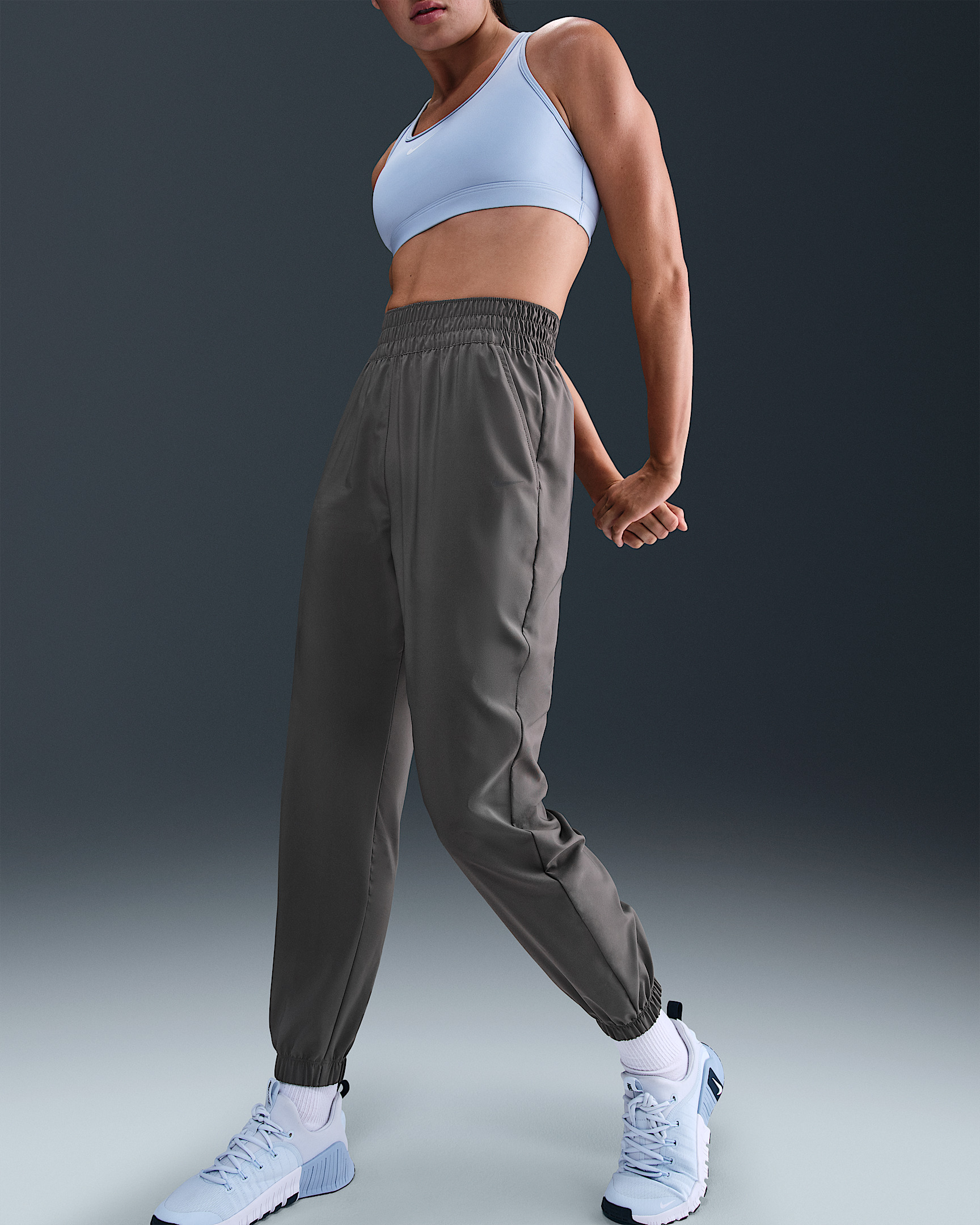 Nike One Women's Dri-FIT High-Waisted 7/8 Joggers - 2