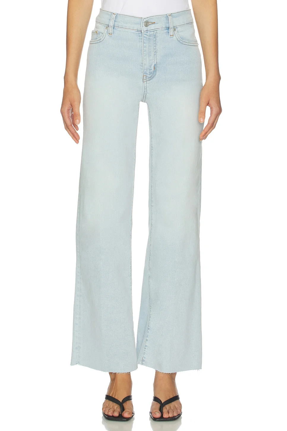 Le Slim Palazzo Jeans - 1