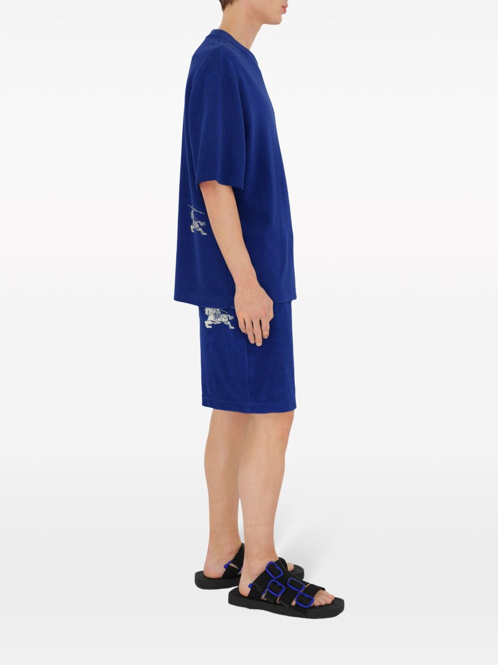 EKD-print towelled shorts - 4