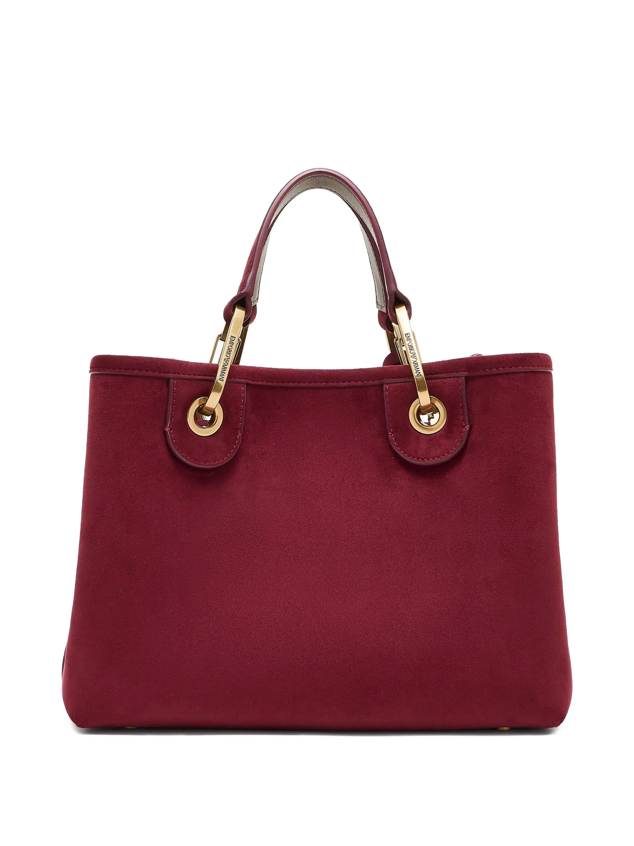 Emporio Armani Top-handle Gold-tone Detail Tote Bag - 4