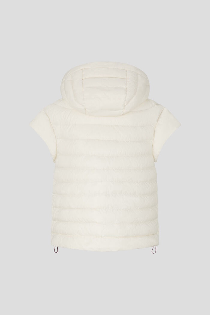 Betty Lightweight down gilet in Off-white - 3