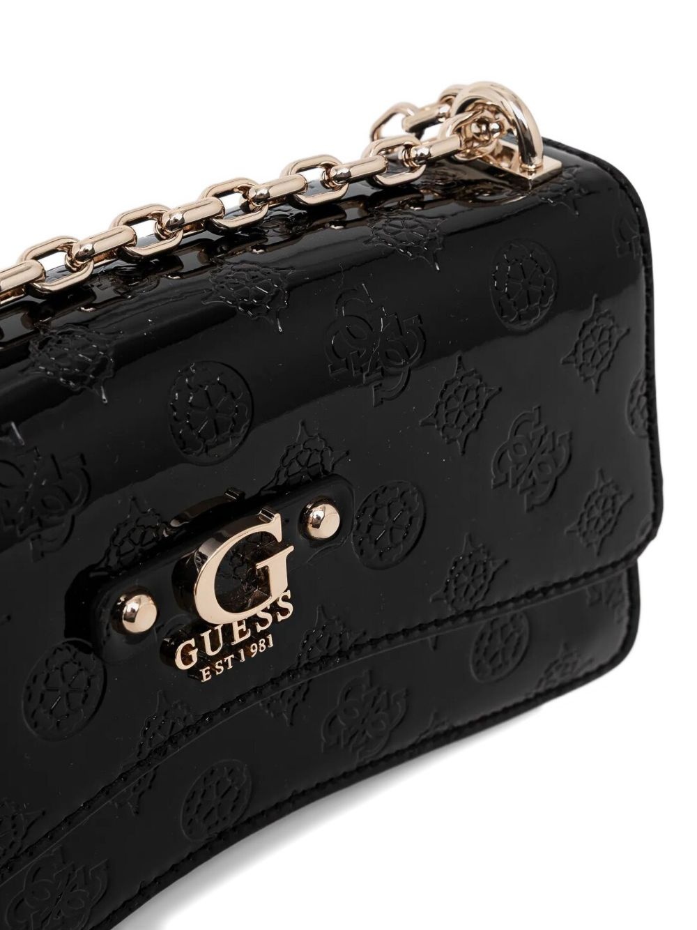 Gerty logo-debossed cross body bag - 3