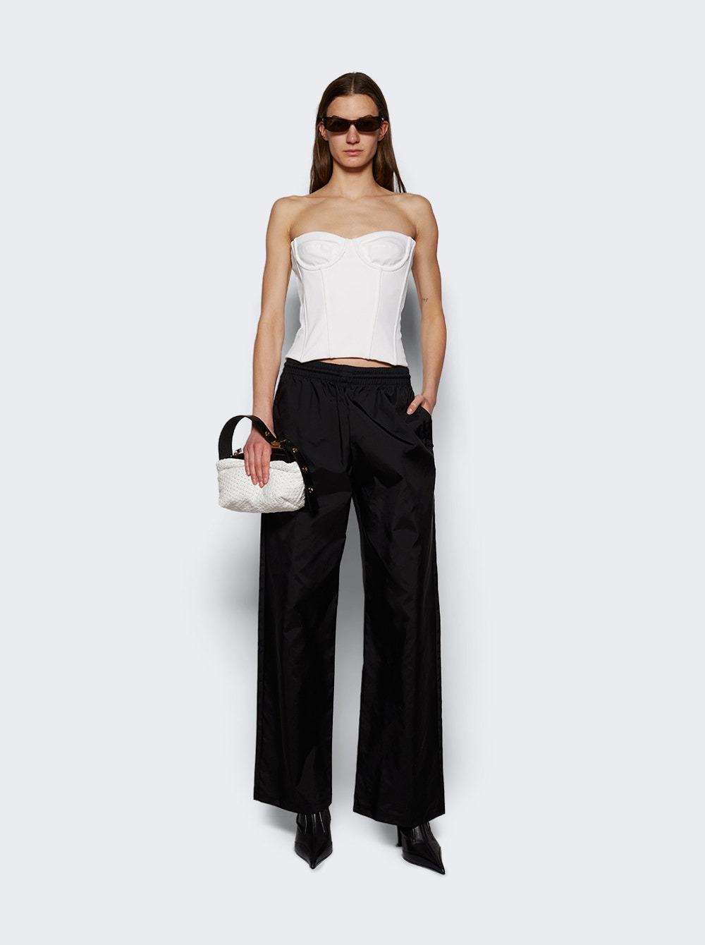 Semi Matte Bustier Off White - 2