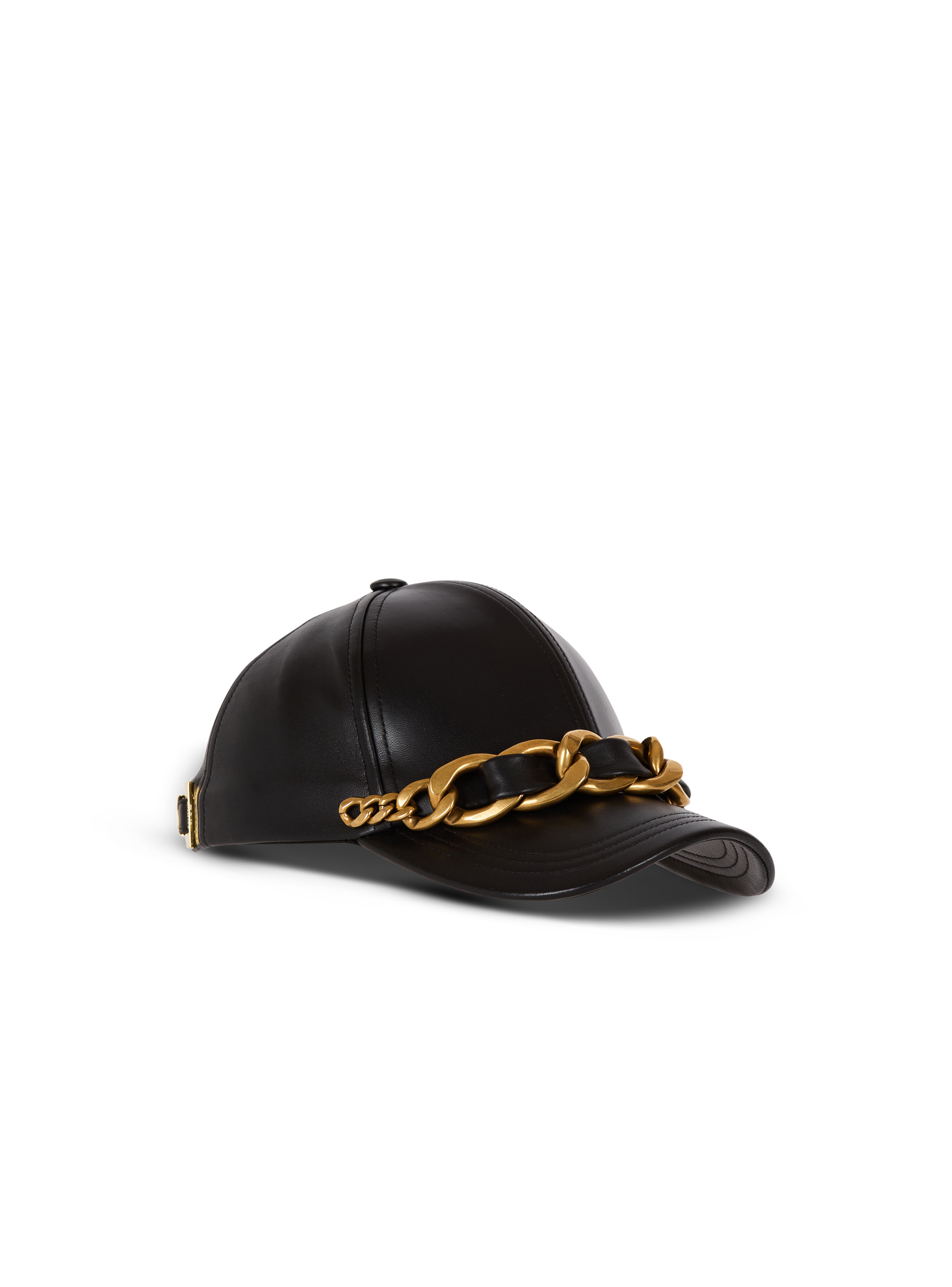 Lambskin cap with chain - 3