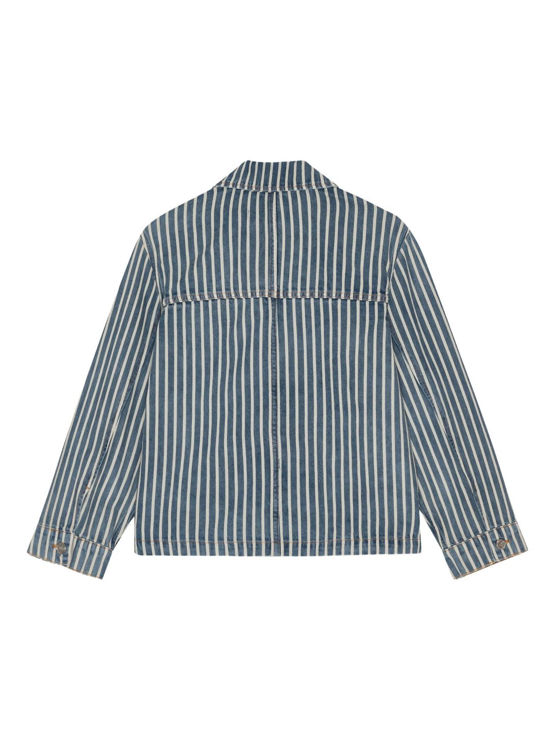 Light Stripe Denim Jacket - 6