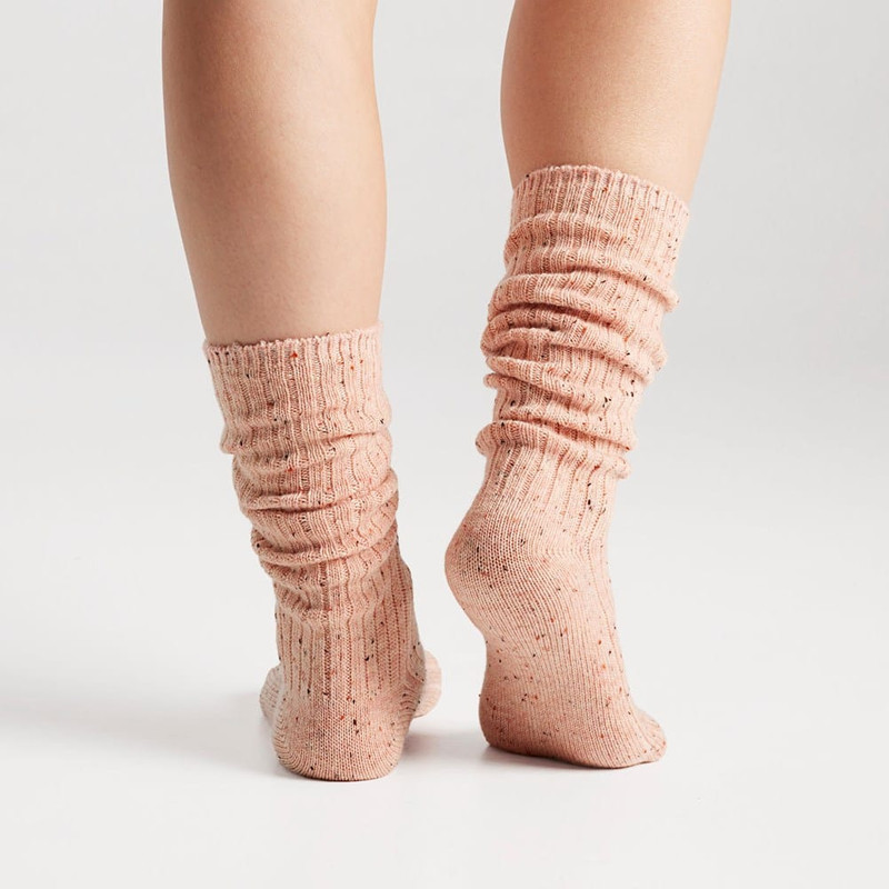 2 Pack Sparkle Rib Slouchy Socks 4