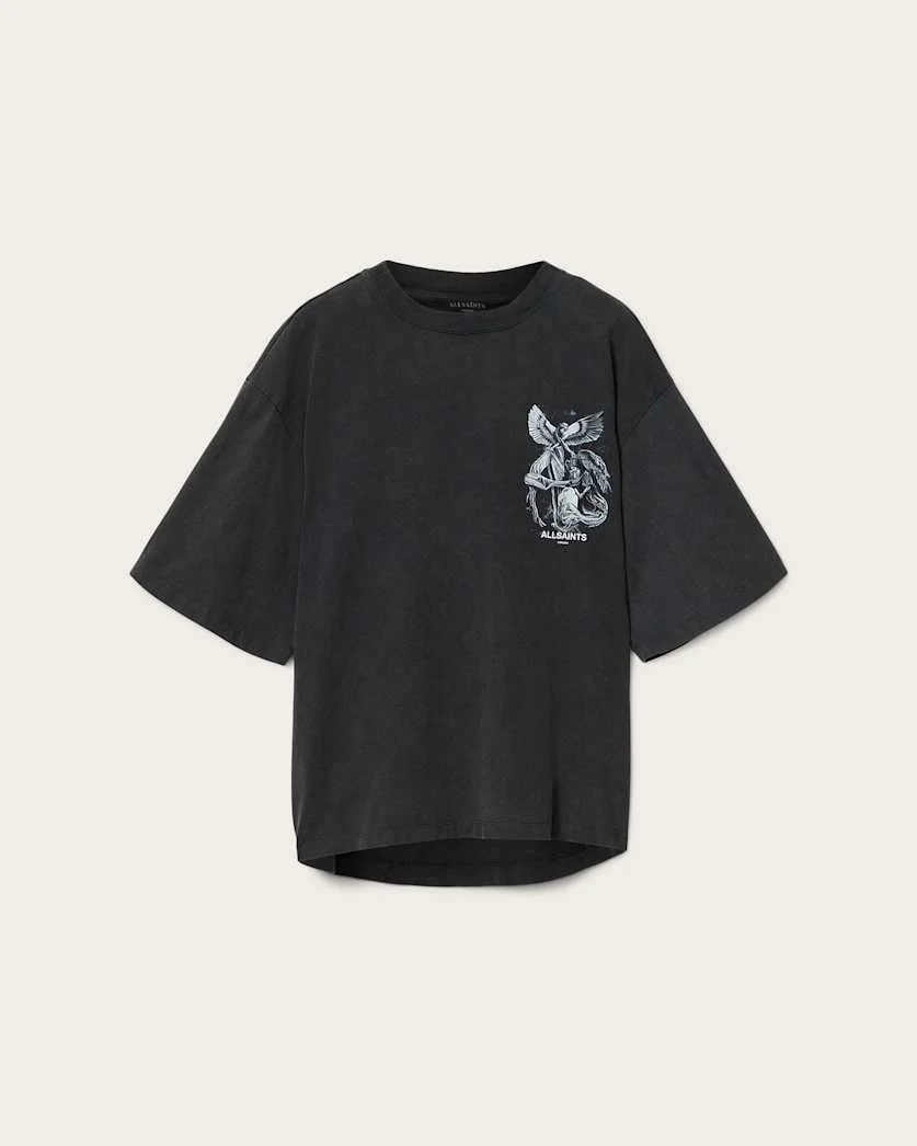 SERAPH AMELIE OVERSIZED GRAPHIC T-SHIRT - 1