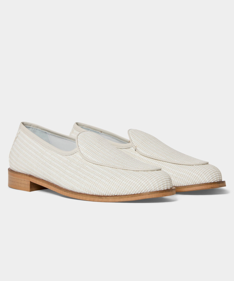 Jacques Solovière Jacques Solovière Raffia Anorio Loafer outlook