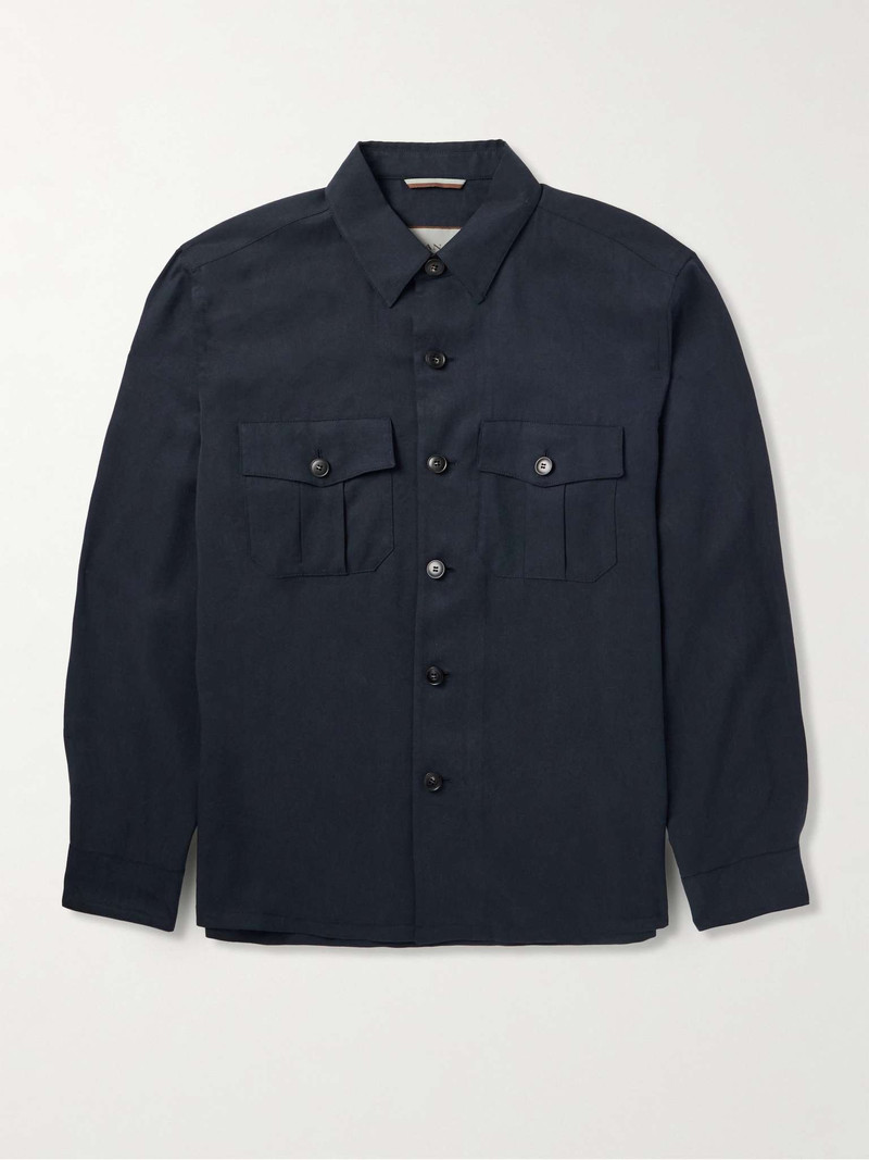 Lyocell-Twill Overshirt - 1