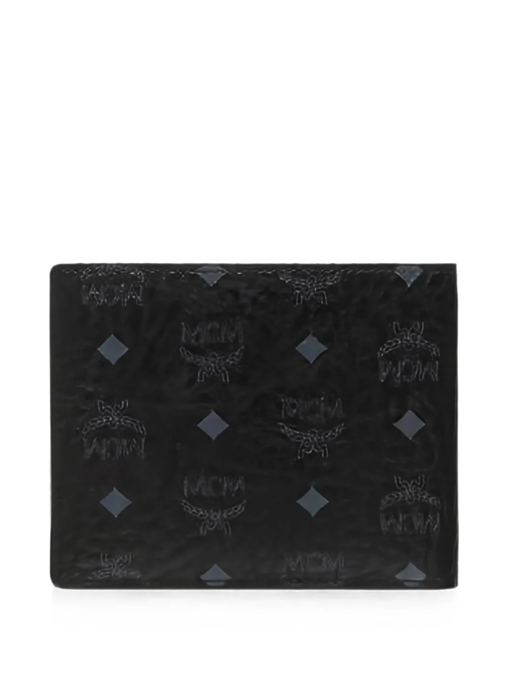 monogram-print bi-fold wallet - 1