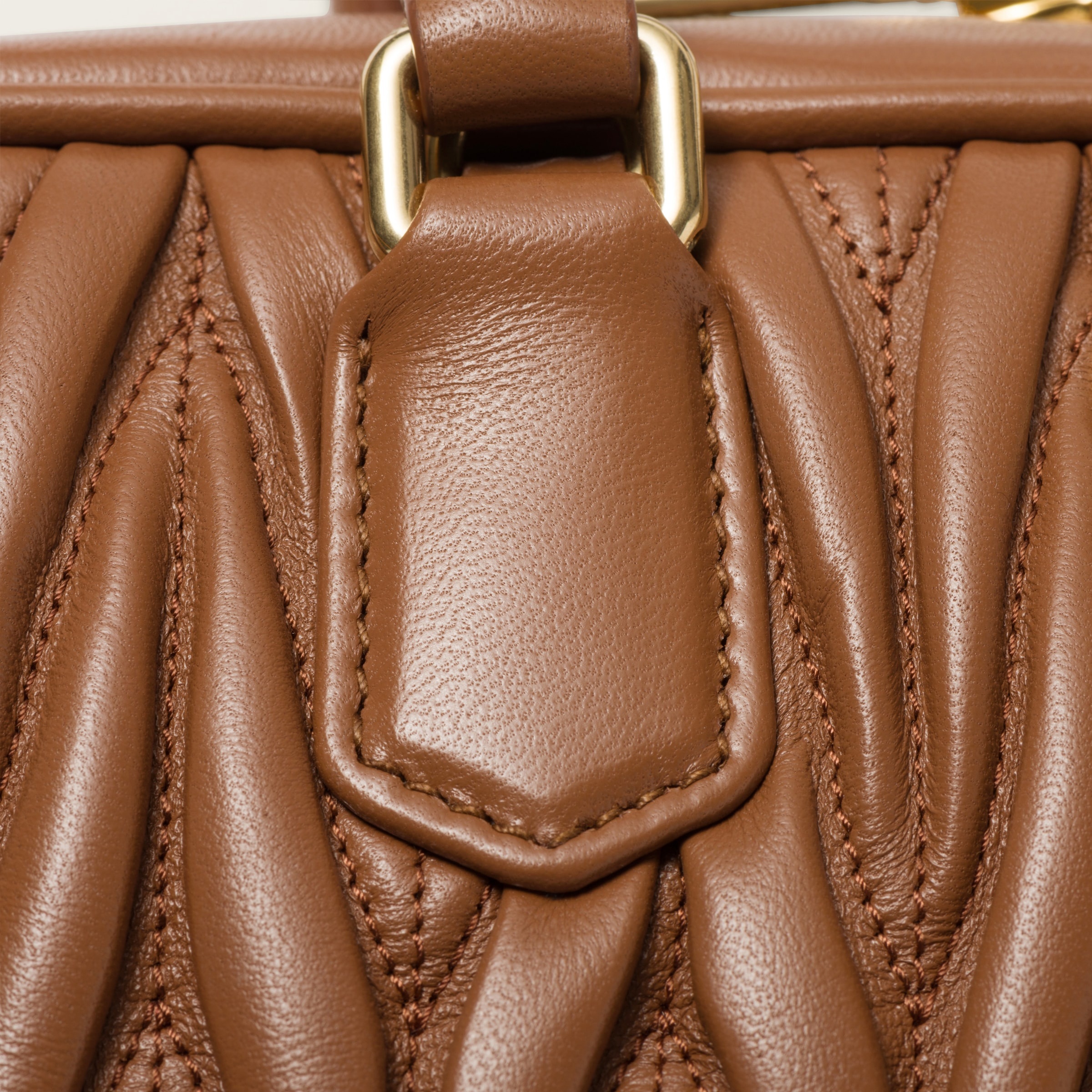 Arcadie matelassé nappa leather bag - 5