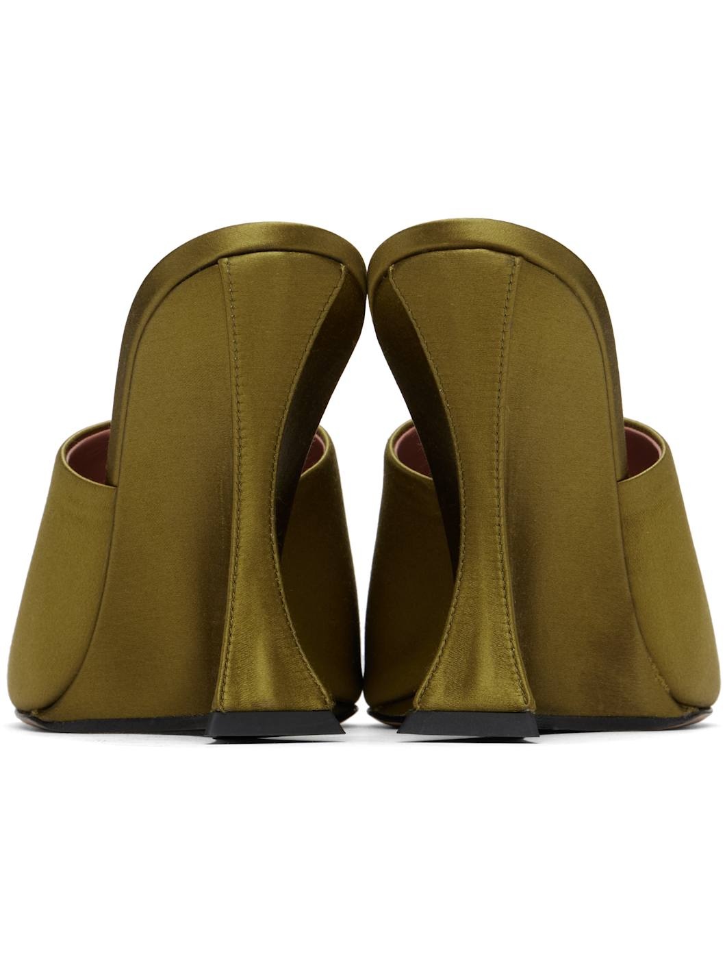 Khaki Nina Heeled Sandals - 2