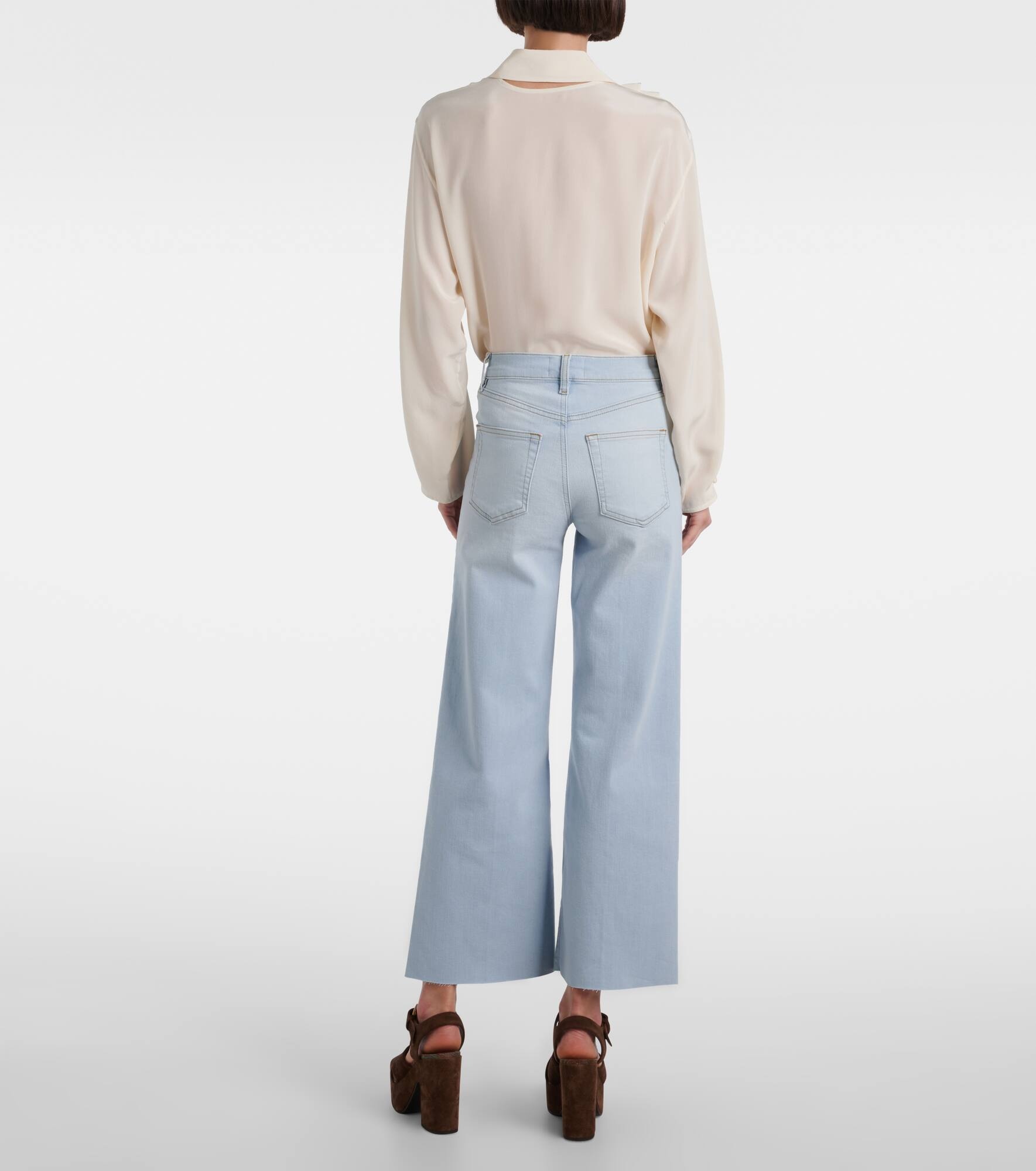 Anchor high-rise wide-leg jeans - 3