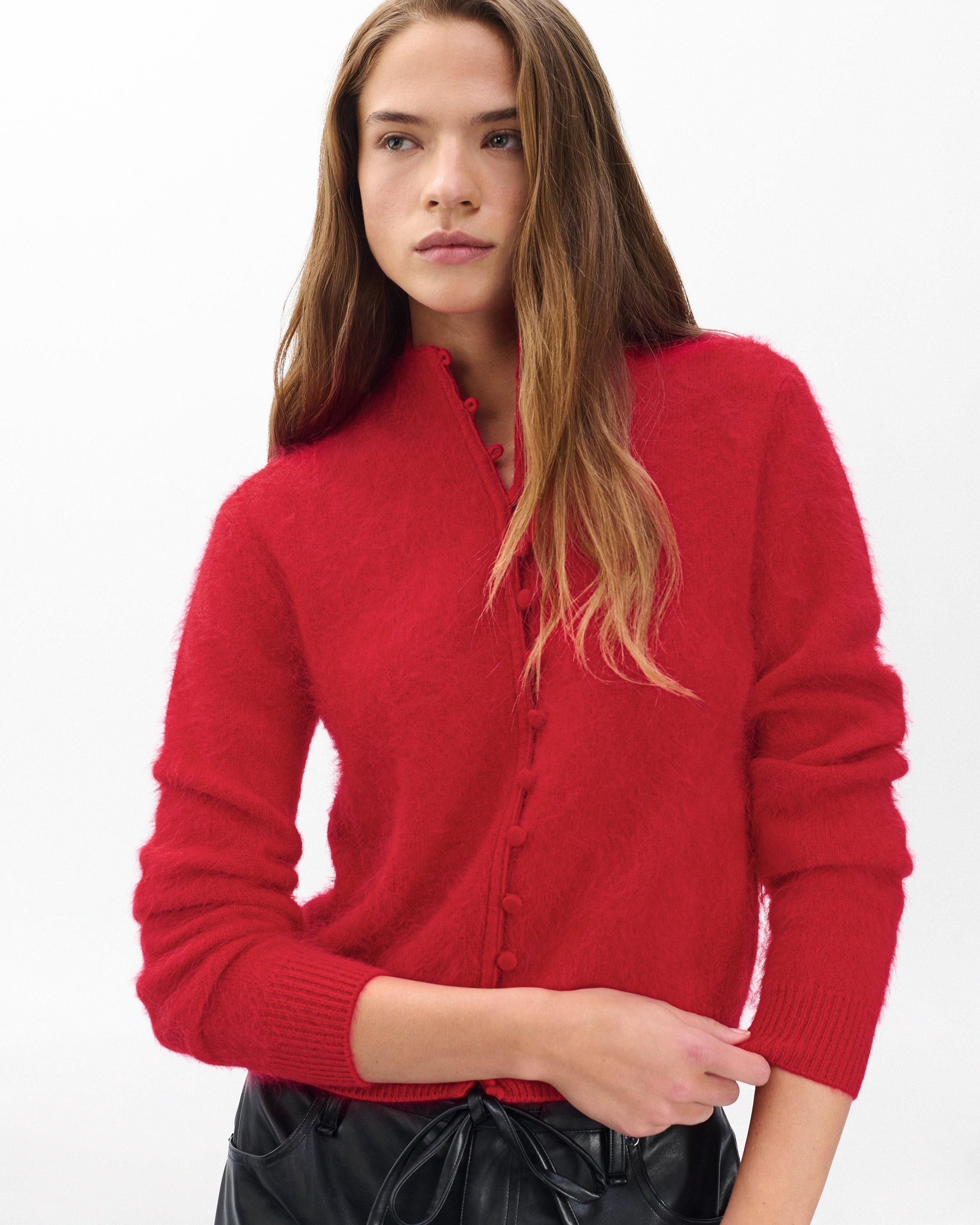 Jada Brushed Cashmere Cardigan - 2