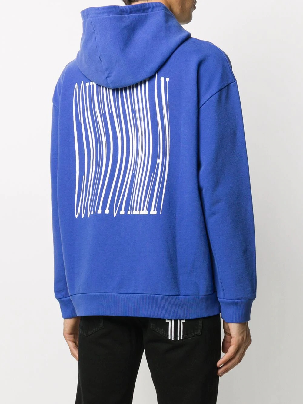 graphic print hoodie - 4