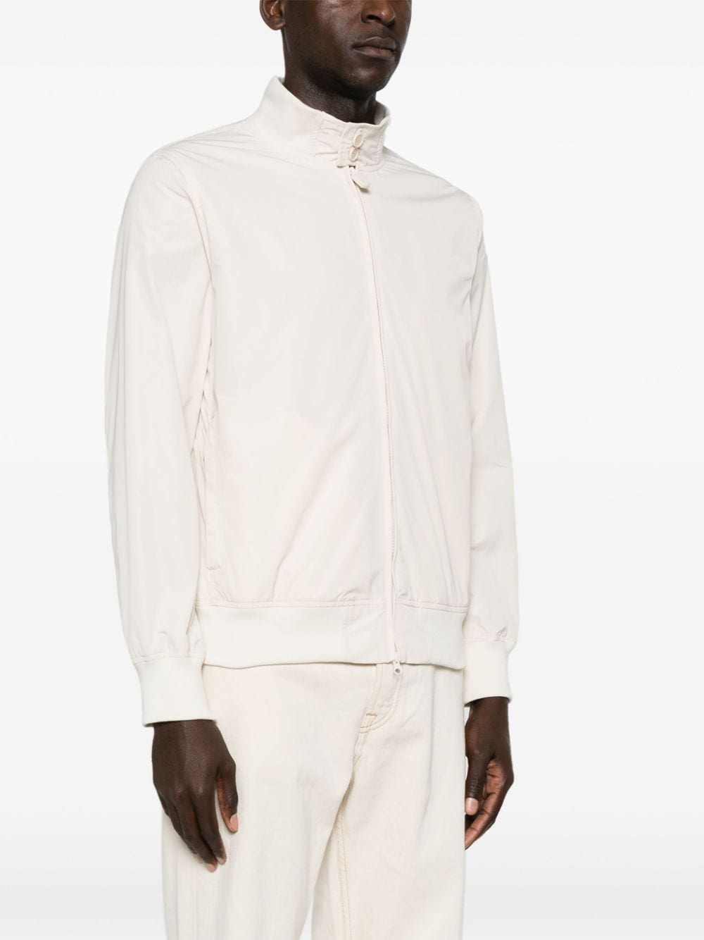 long-sleeved zipped jacket - 3