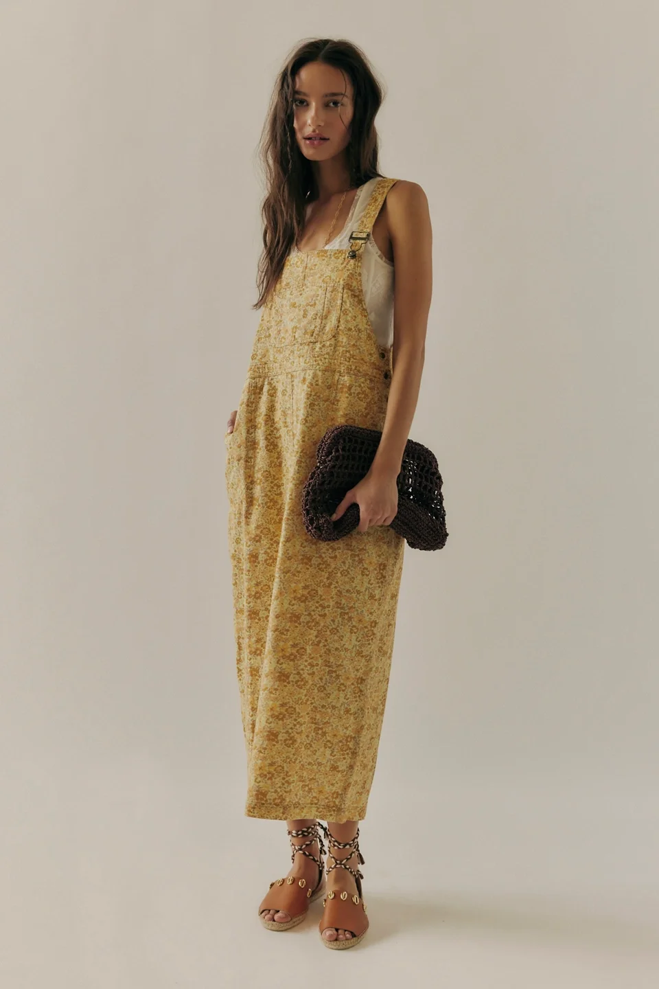 Hanson Apron Midi Dress - 1