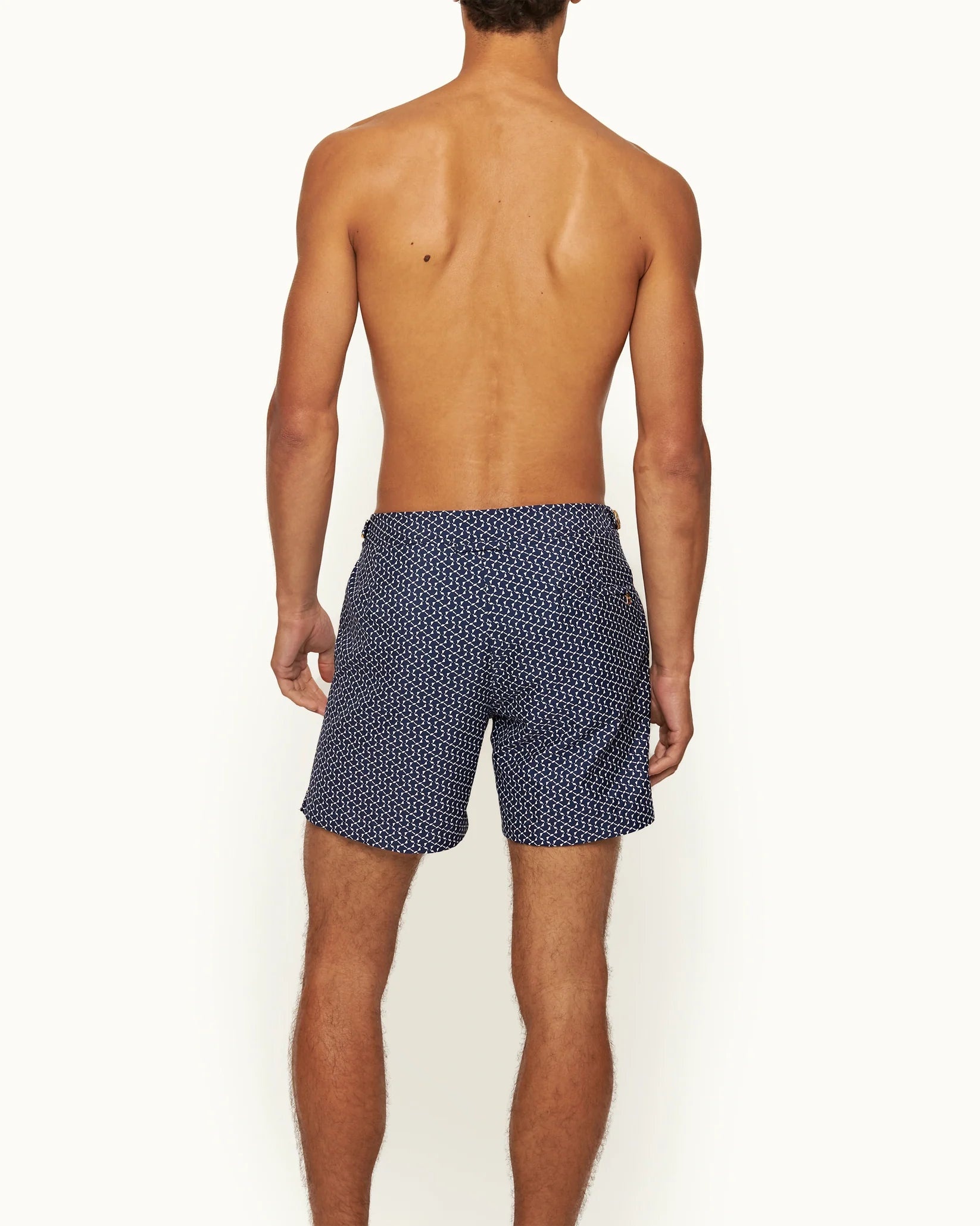 Bulldog Jacquard Origami Shorts Night Iris - 3