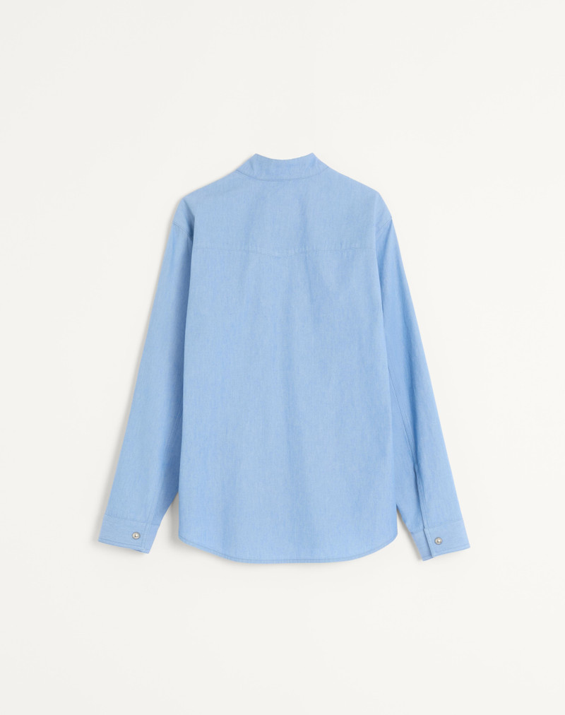 Valentino DENIM SHIRT WITH CABOCHONS outlook