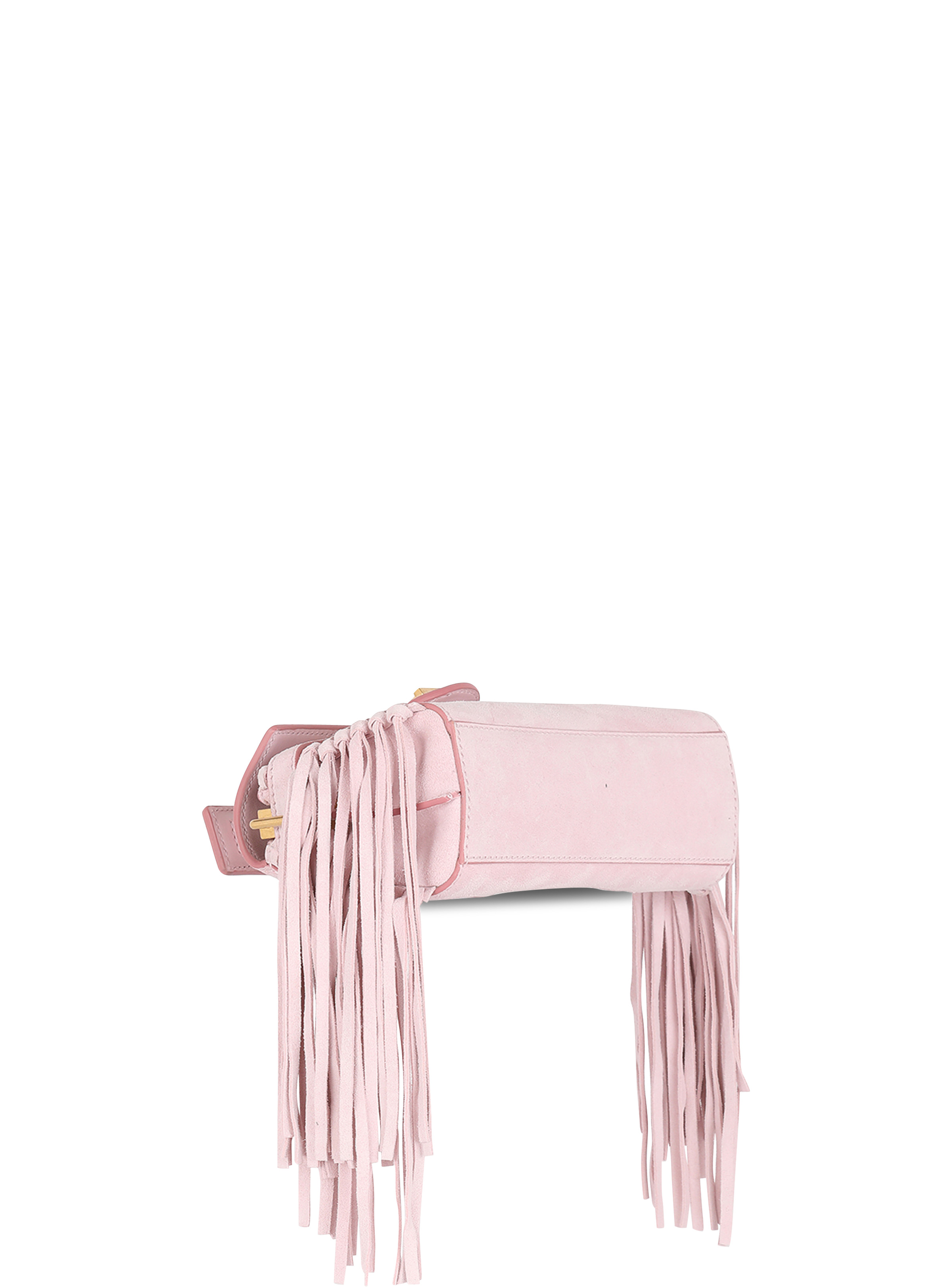 Suede B-Buzz 19 baguette bag with fringe - 5