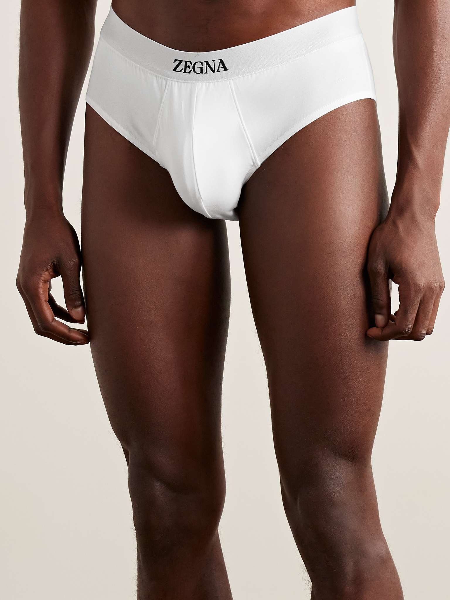 Stretch-Cotton Briefs - 2