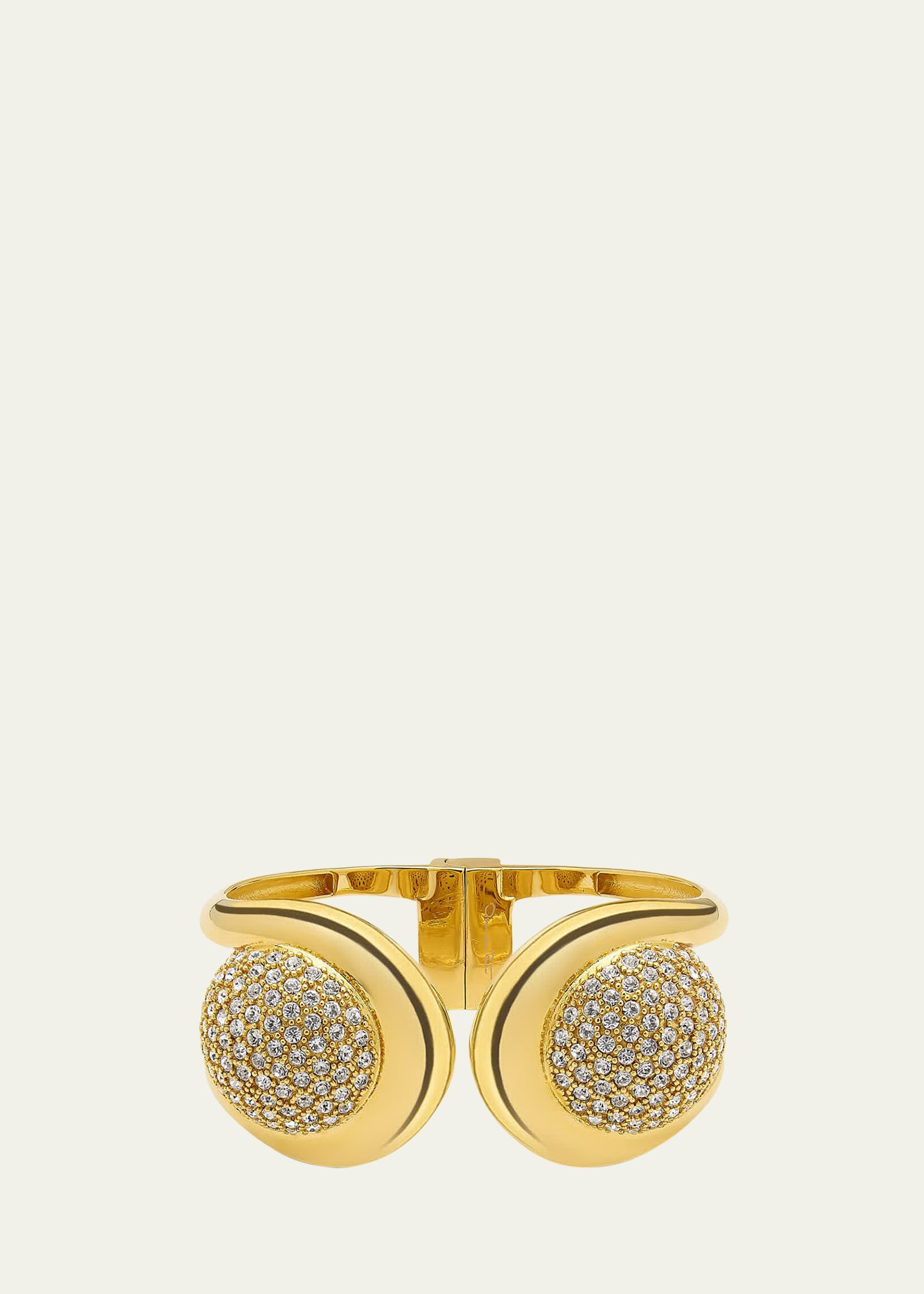 Pave Hinged Bracelet - 1