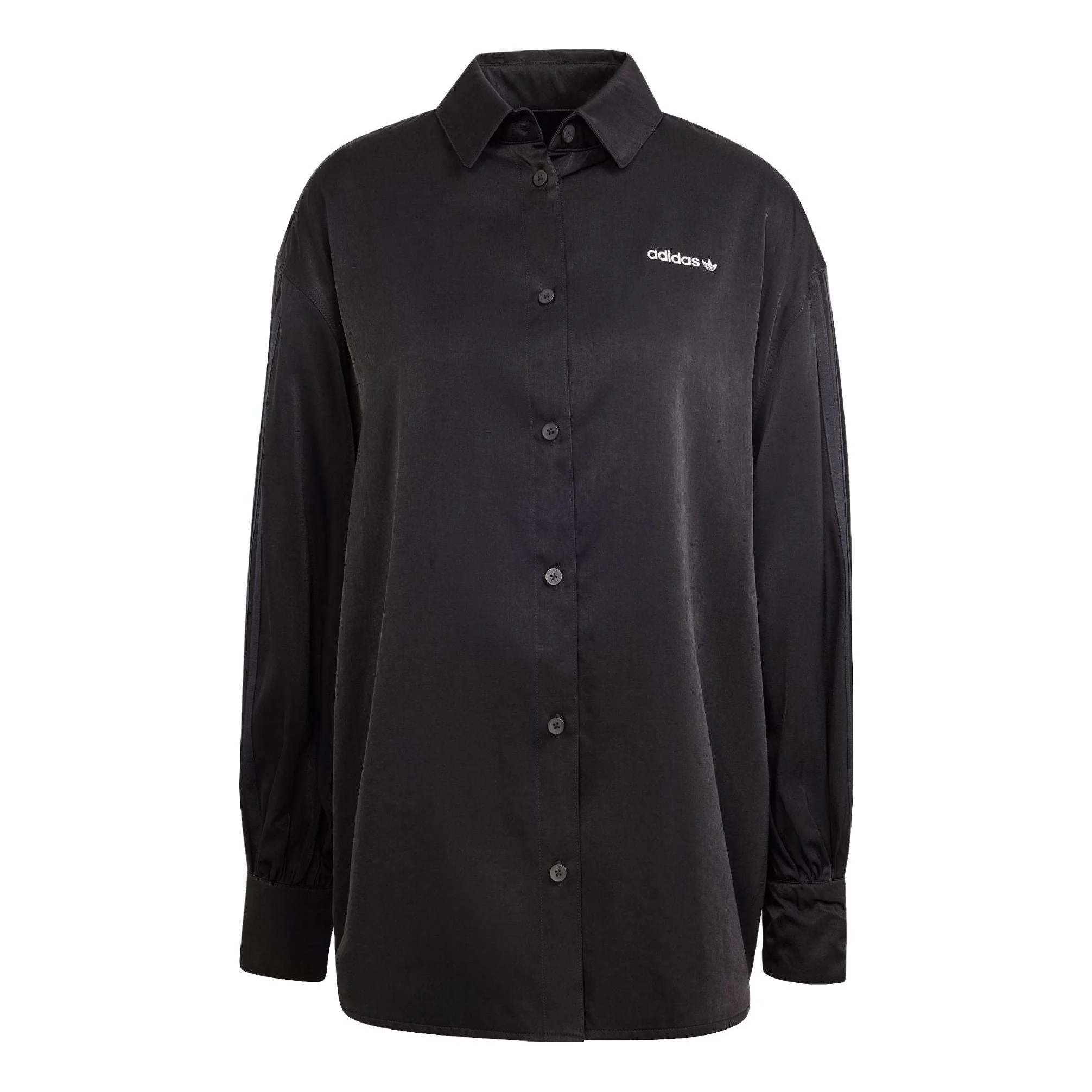 (WMNS) adidas 3-Stripes OS Shirt 'Black' IR9789 - 1