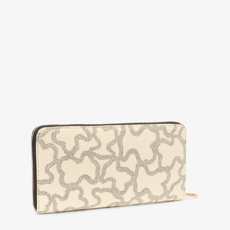 TOUS Beige Kaos Icon Wallet outlook