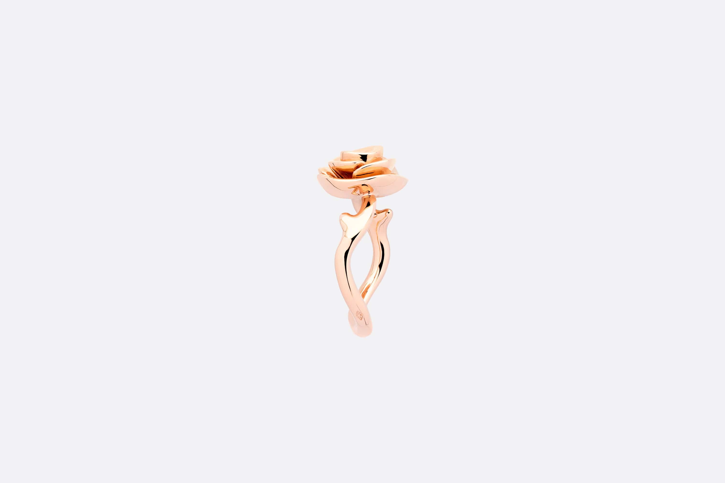Large Rose Dior Couture Ring - 2