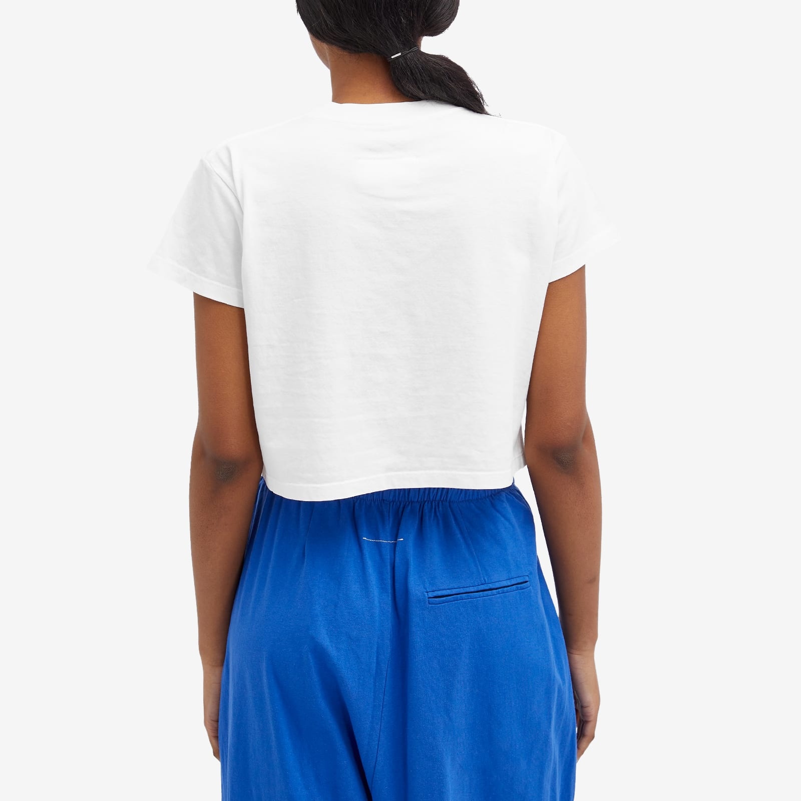 MM6 Maison Margiela Shrunken Logo T-Shirt - 3