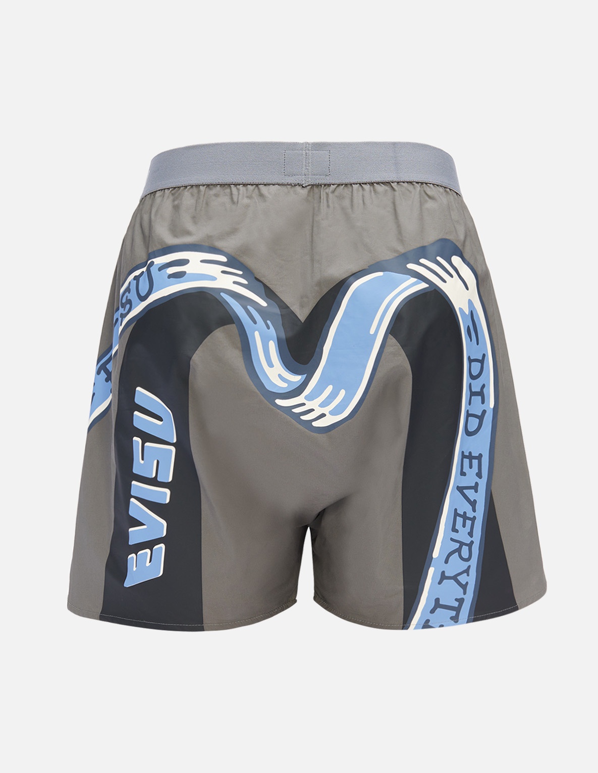 RIBBON OVERLAPPING DAICOCK AND SEAGULL PRINT BOXER SHORTS - 2