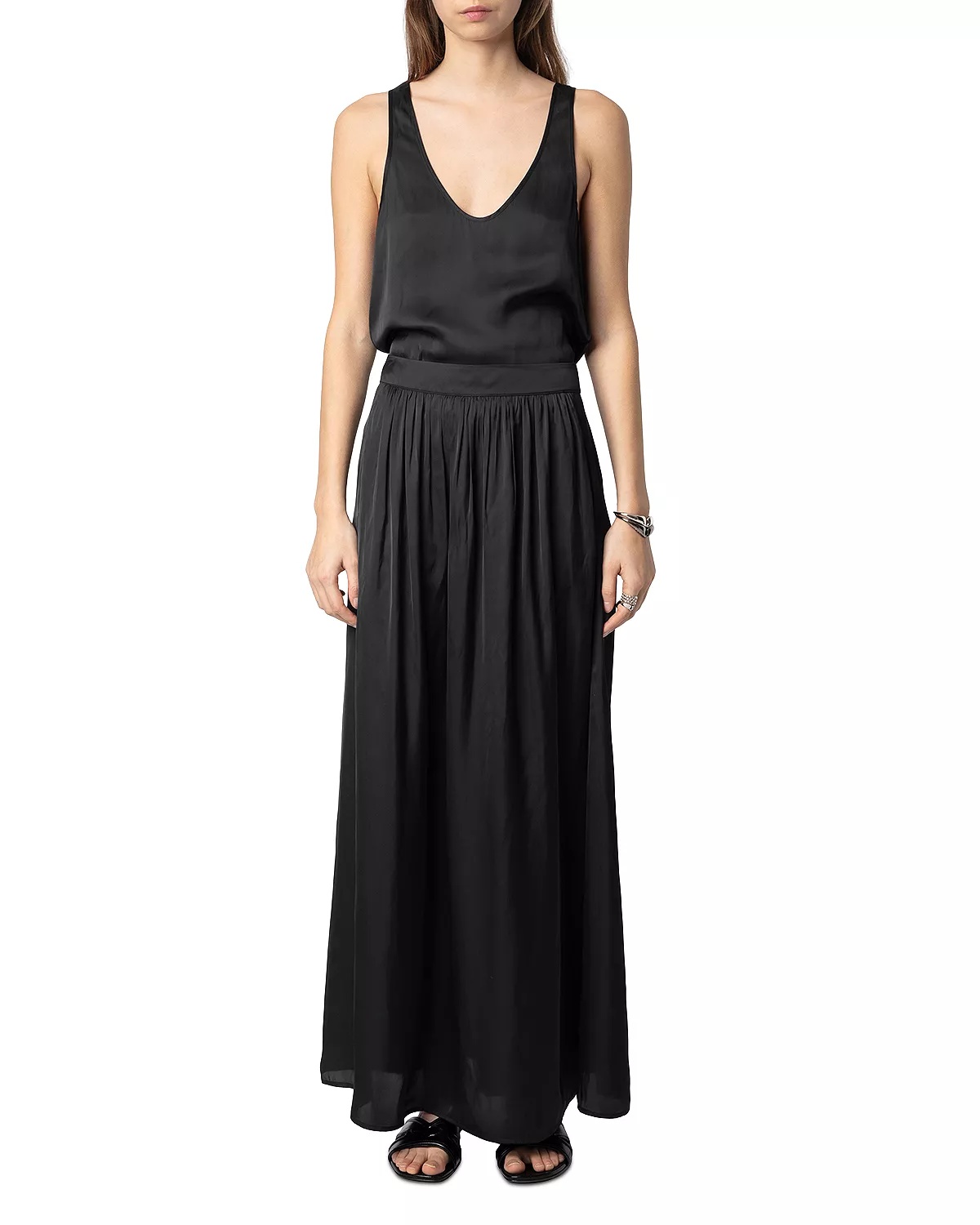 Jady Satin Skirt - 2