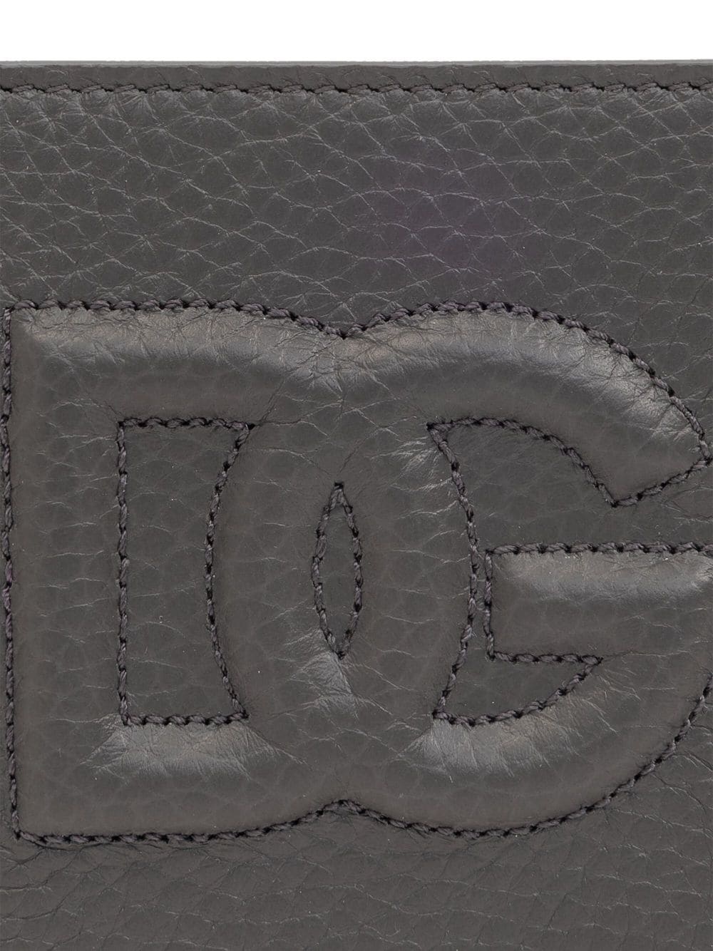 logo-embossed leather wallet - 5