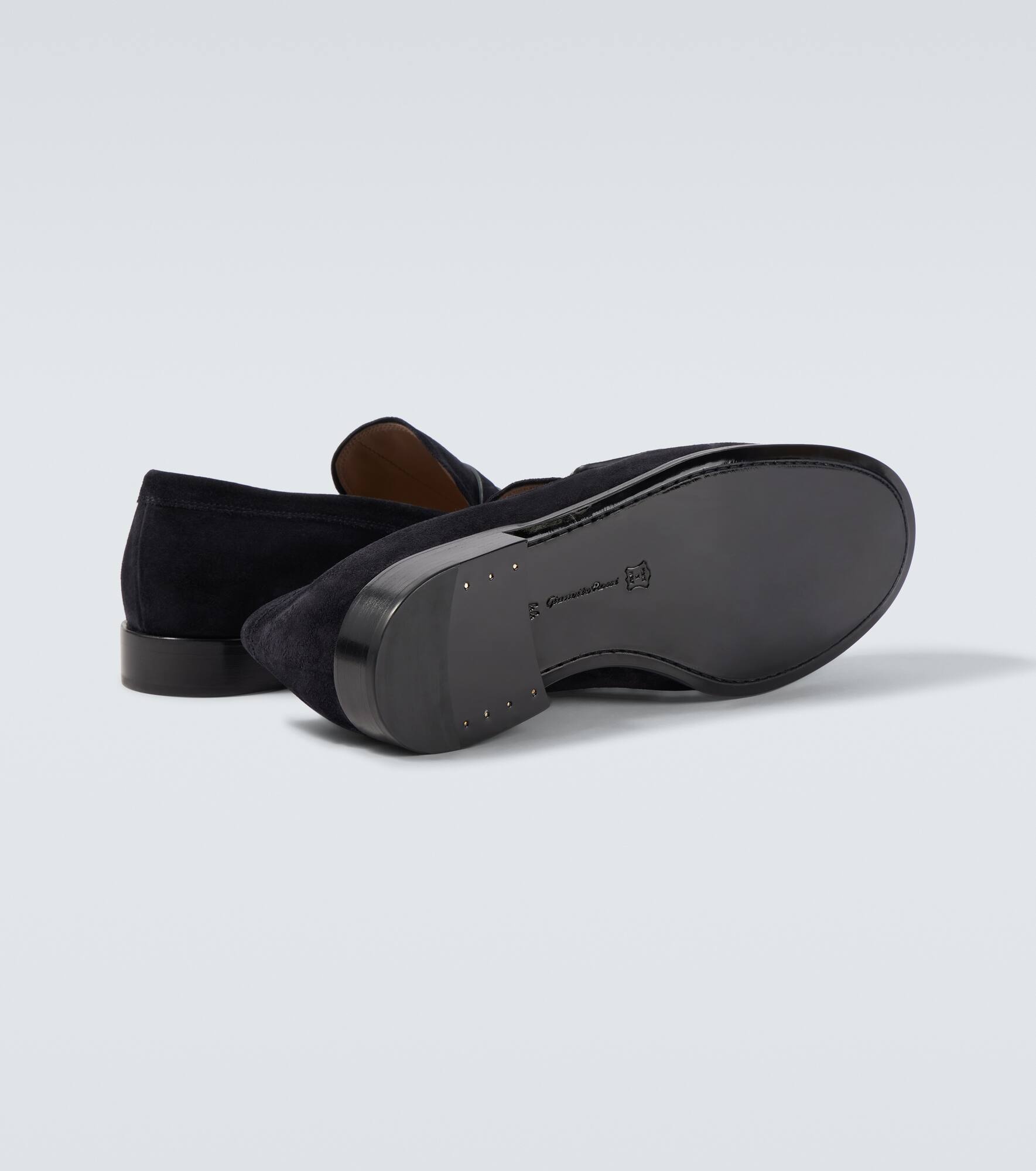 George suede penny loafers - 7