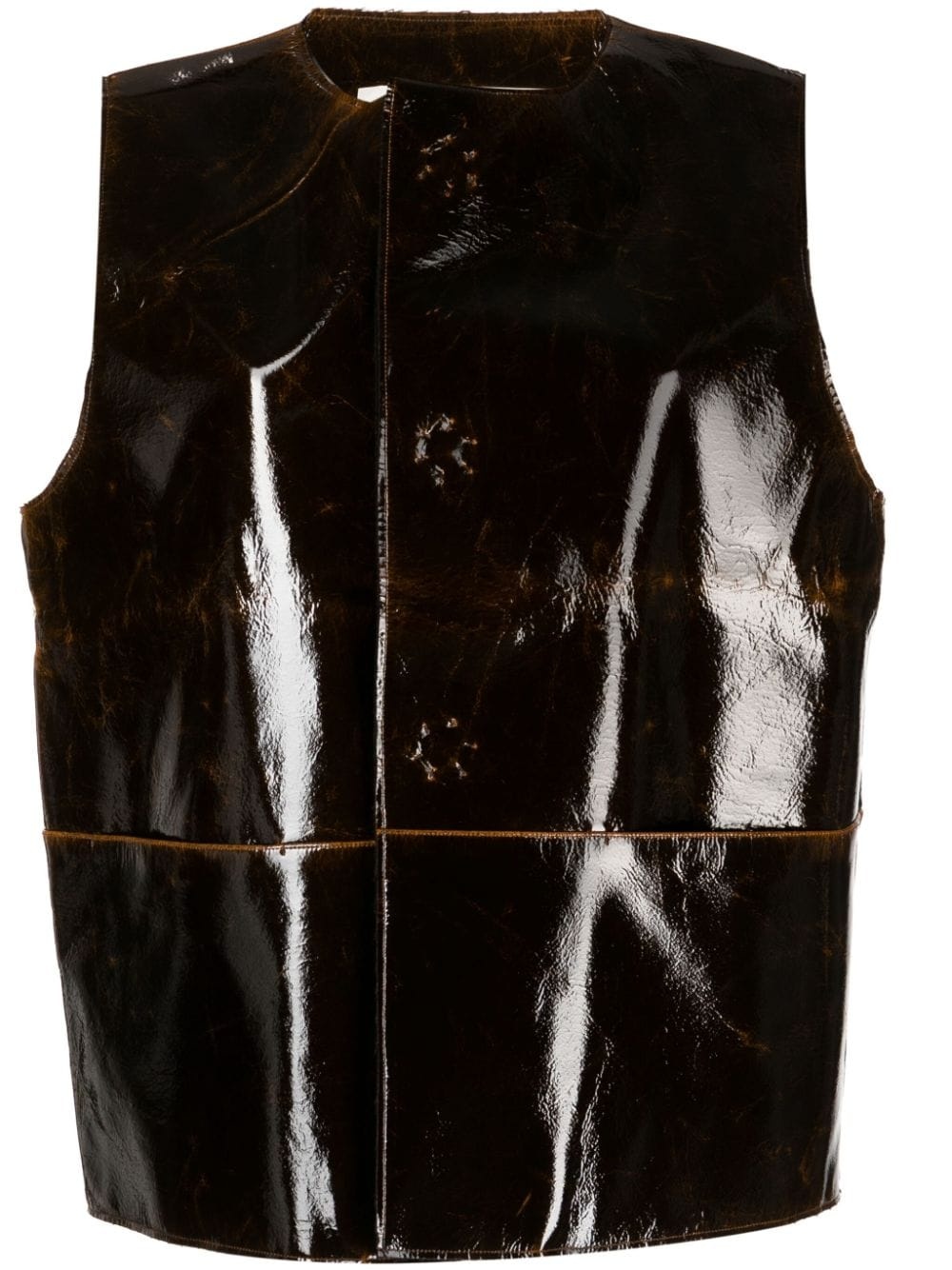 The Bronze Caster coated vest - 1