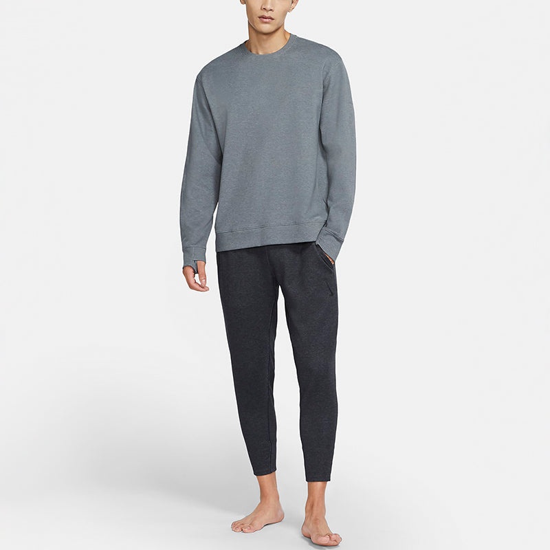 Nike MENS Yoga Crew-neck Casual Sports Grey CU6246-068 - 2