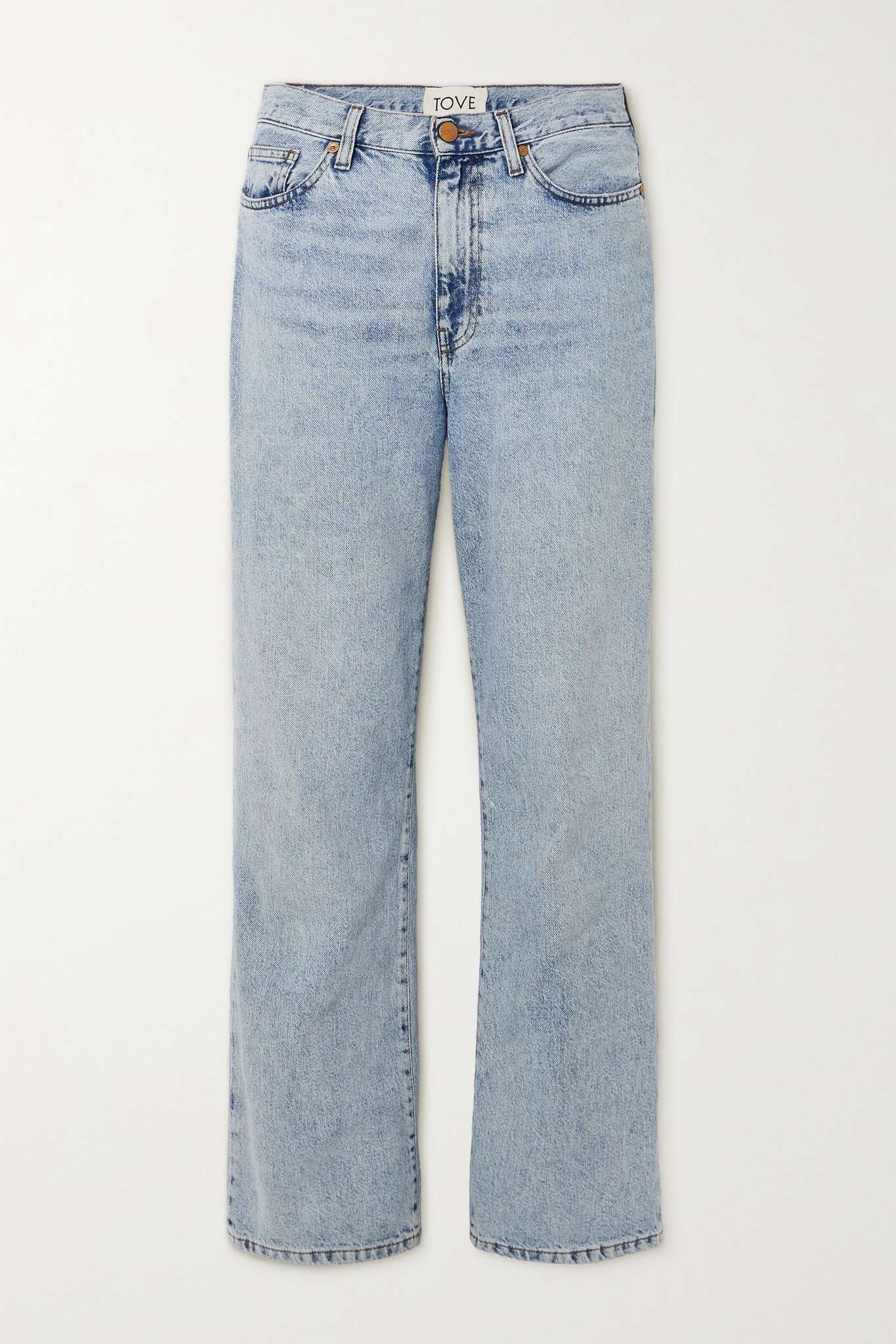 + NET SUSTAIN Sofie mid-rise wide-leg recycled jeans - 1